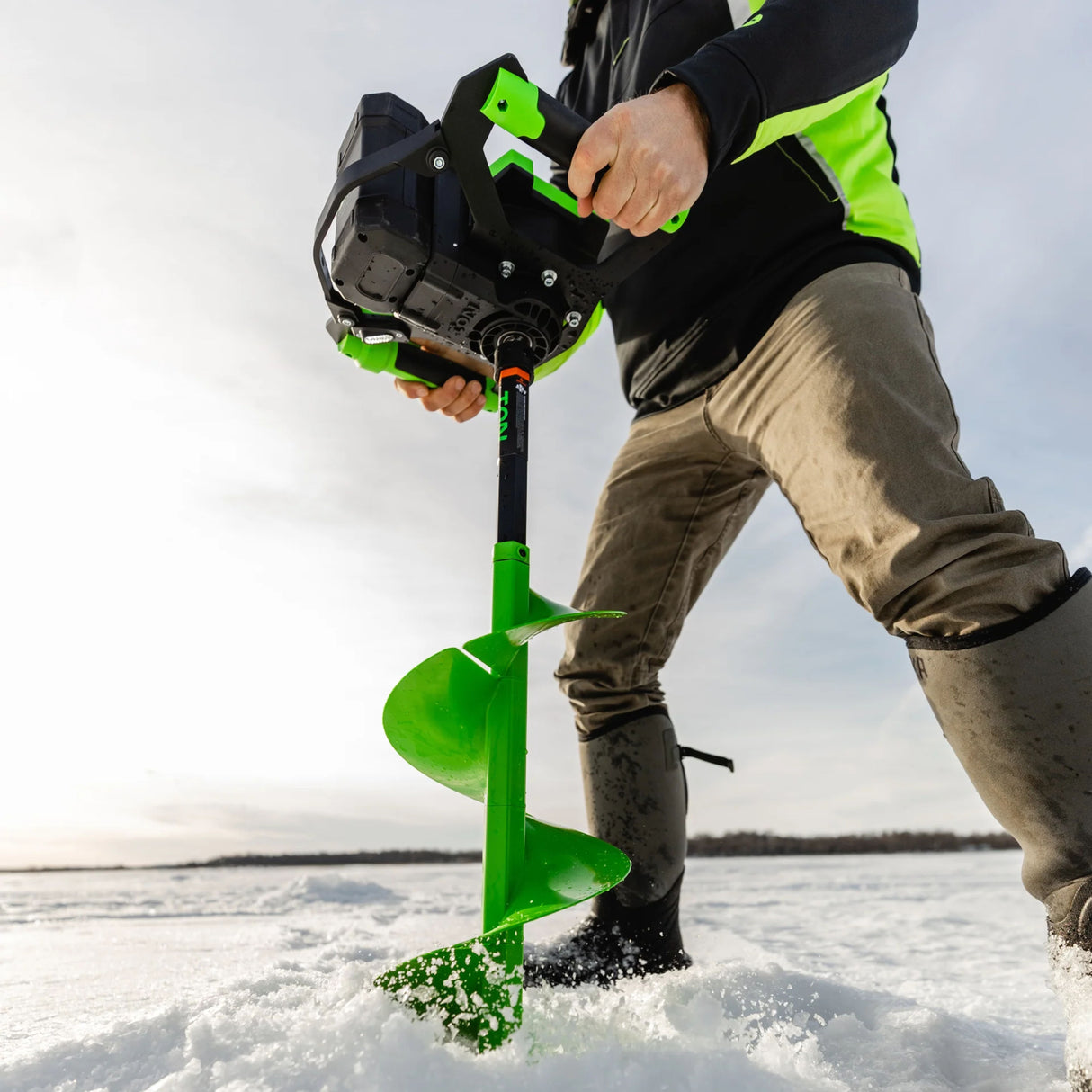 Ion Alpha Plus 10" Ice Auger- Composite