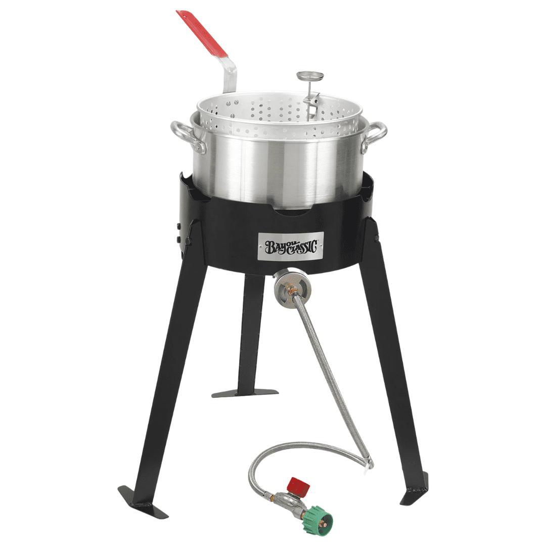 Bayou Classic 10-qt Aluminum Fish Cooker Kit