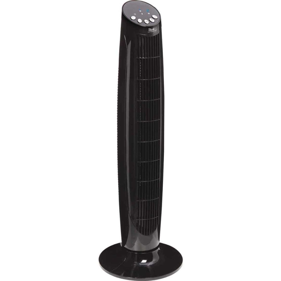 Best Comfort 36IN 3-Speed Oscillating Tower Fan Black