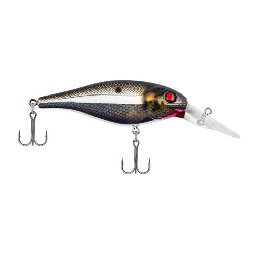 Bad Shad Black Silver 2in 5 (1/4 oz) 5'-7' 7