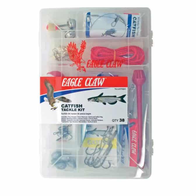 Eagle Claw 38pc Catfish Tackle Kit