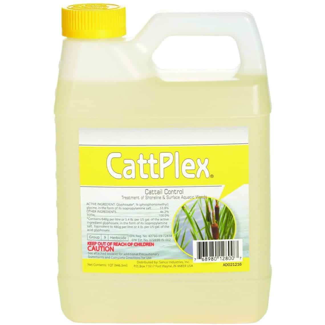 Sanco Cattplex - Herbicide - Cattail Control- Treatment Of Aquatic Weeds - 1qt