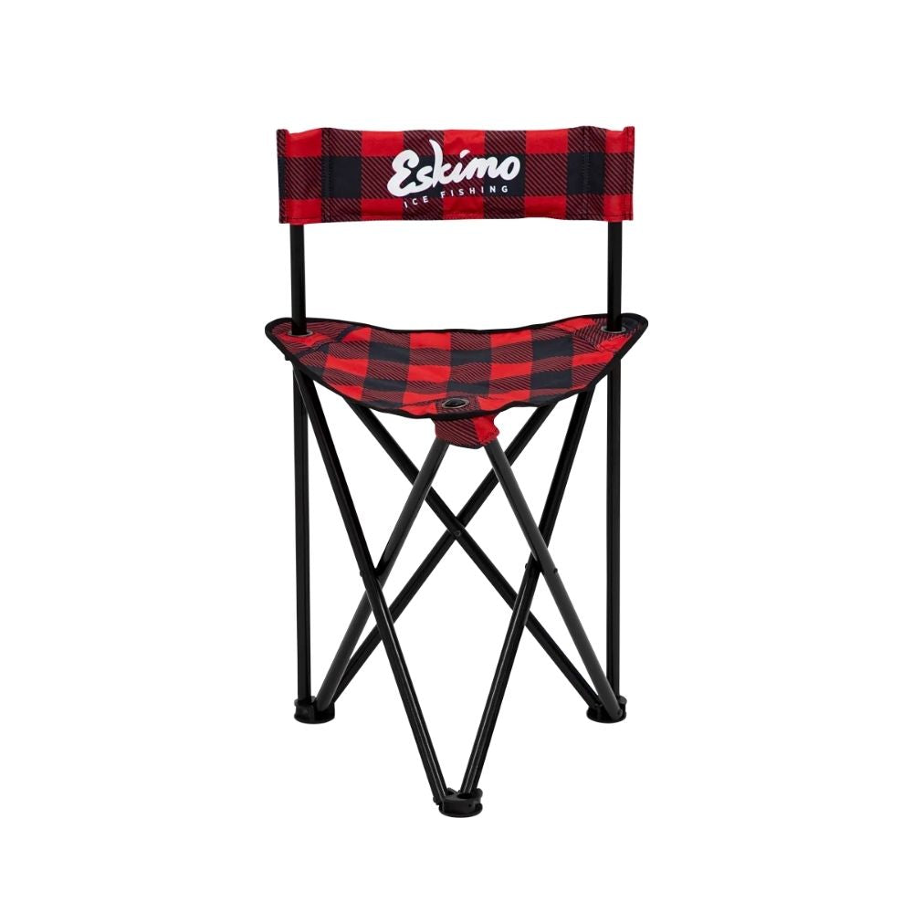 Eskimo Plaid Folding Ice Chair 34789