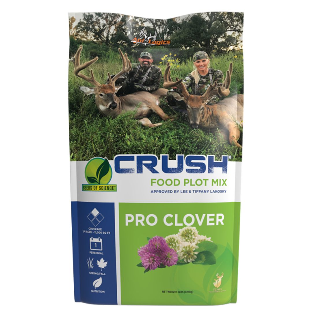 Ani-Logics Crush Pro Clover Food Plot Mix - 2lb