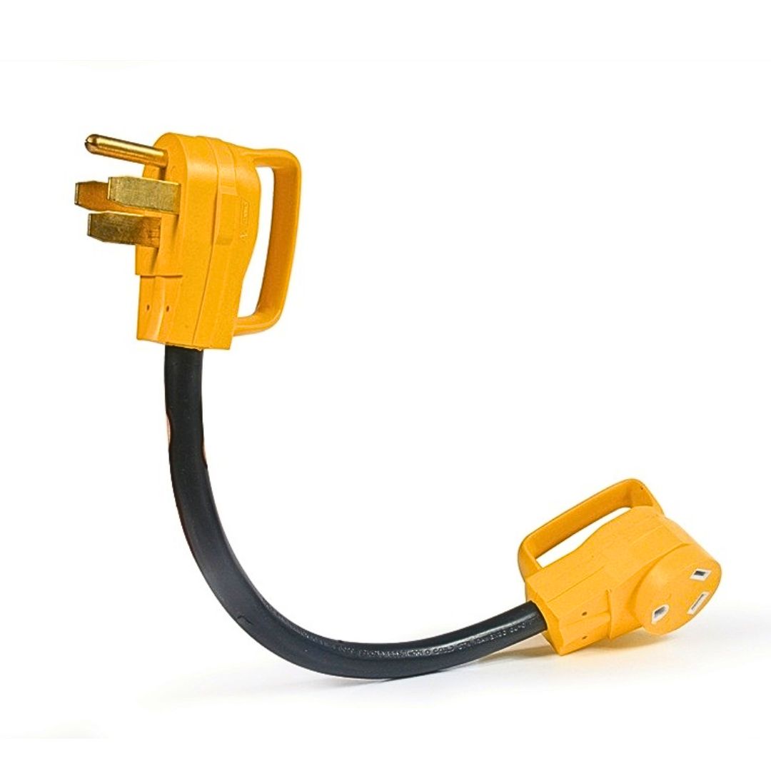 Camco RV 18" Power Grip Dogbone 50AM/30AF