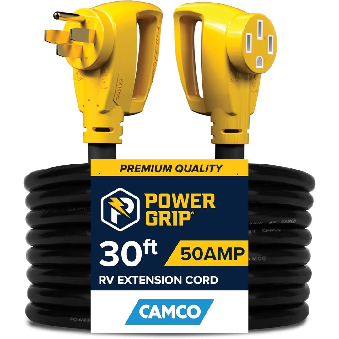 Camco RV 50AMP Power Grip 30' Extension Cord