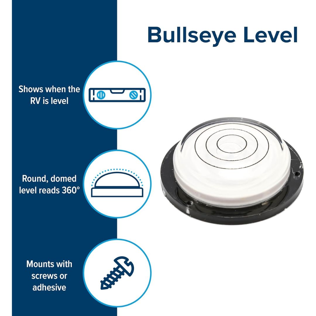 Camco RV Level - Bullseye