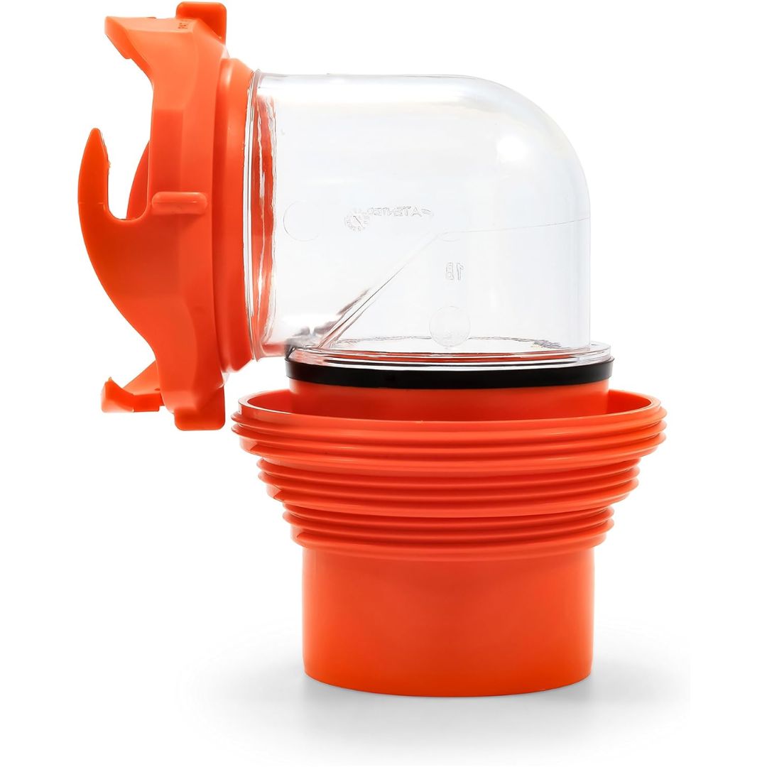 Camco Rhinoflex Elbow & 4N1 Adapter - W/ Swivel Bayonet Fitting