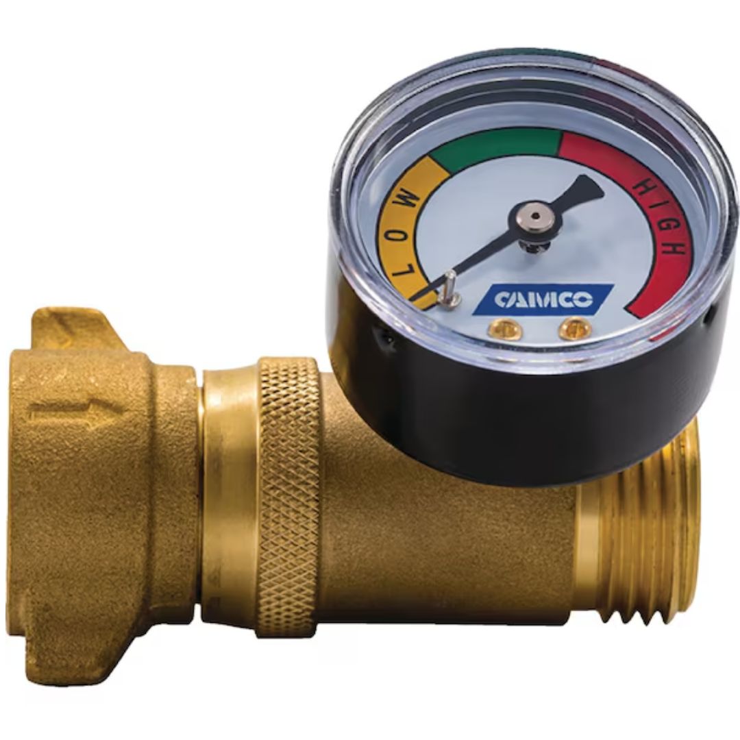 Camco Water Pressure Regulator - W/ Gauge