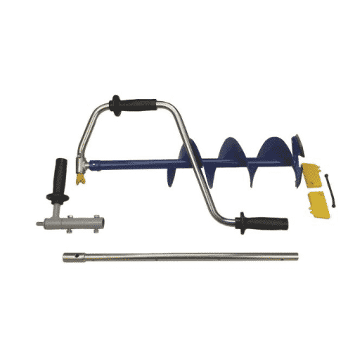 Mini Nero Telescopic Russian Hand Auger - 8" Dia - With Drill Adapter included