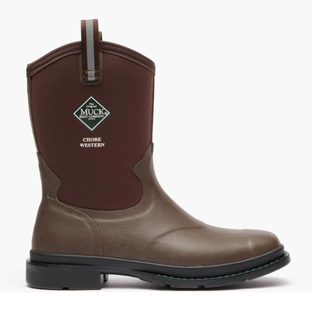Muck Men's Chore Mid Western Work Boot Brown
