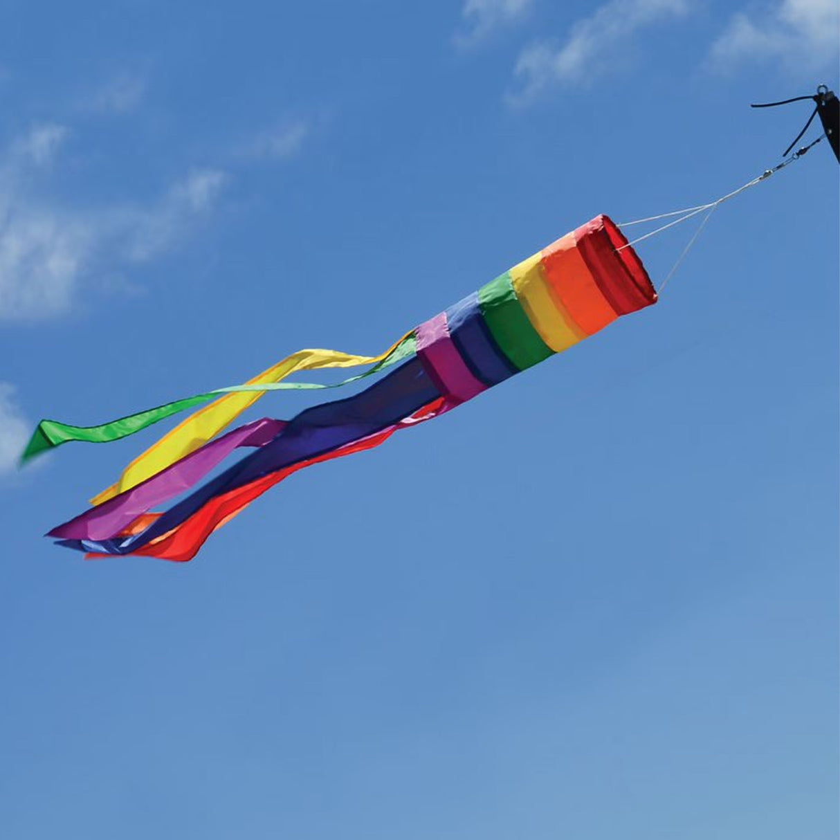 Colorful Rainbow Column Value Windsock, 33-Inch