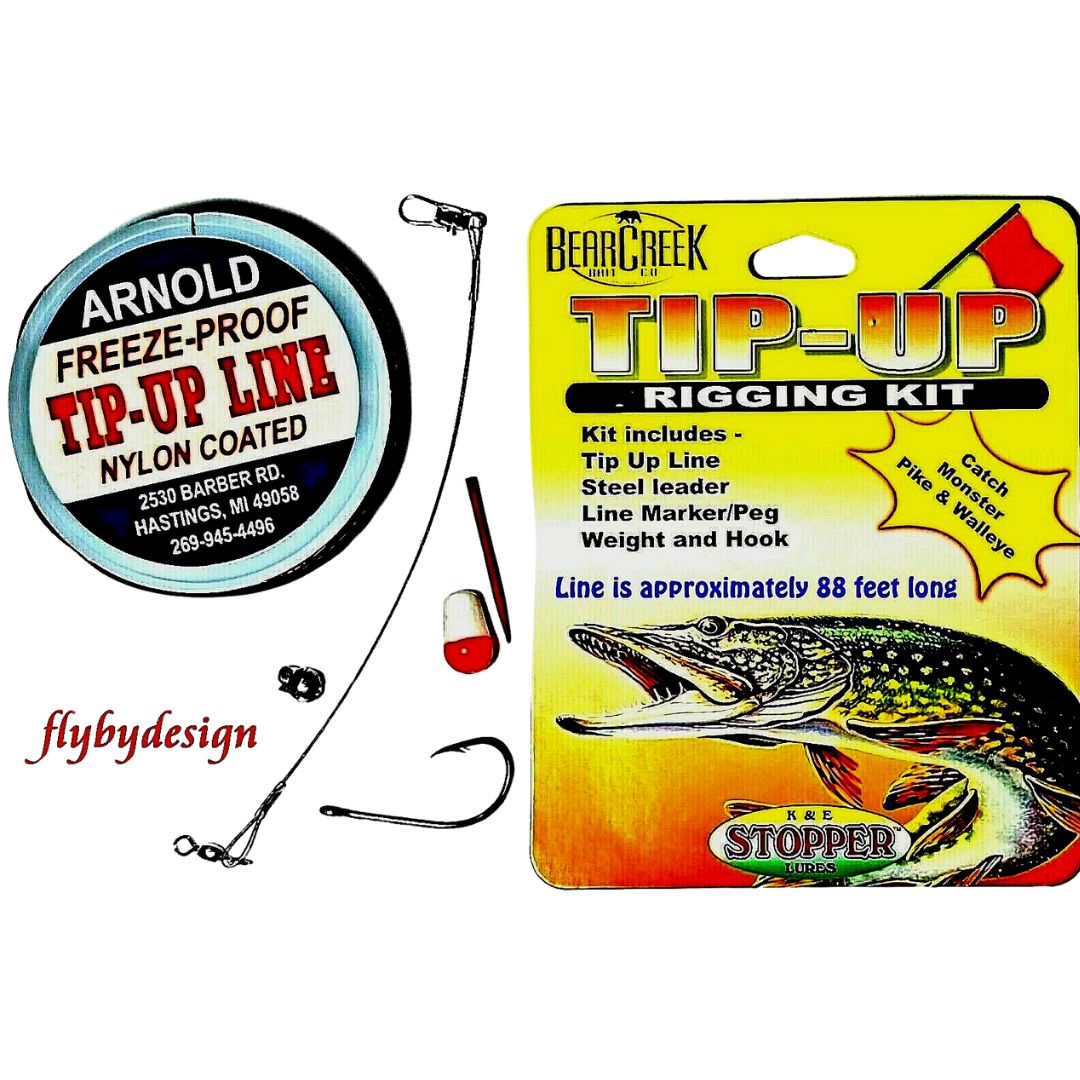 Bear Creek Bait CO Tip-Up Rigging Kit