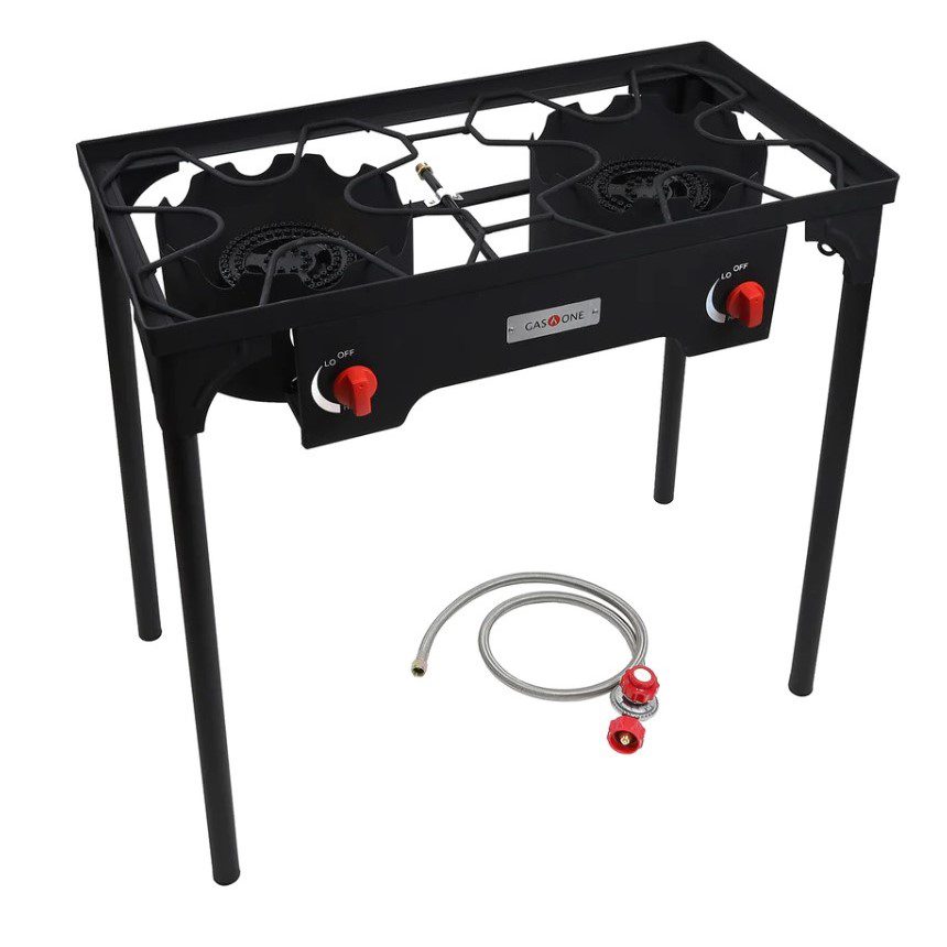 Gas One Double Burner High Pressure Propane Stove