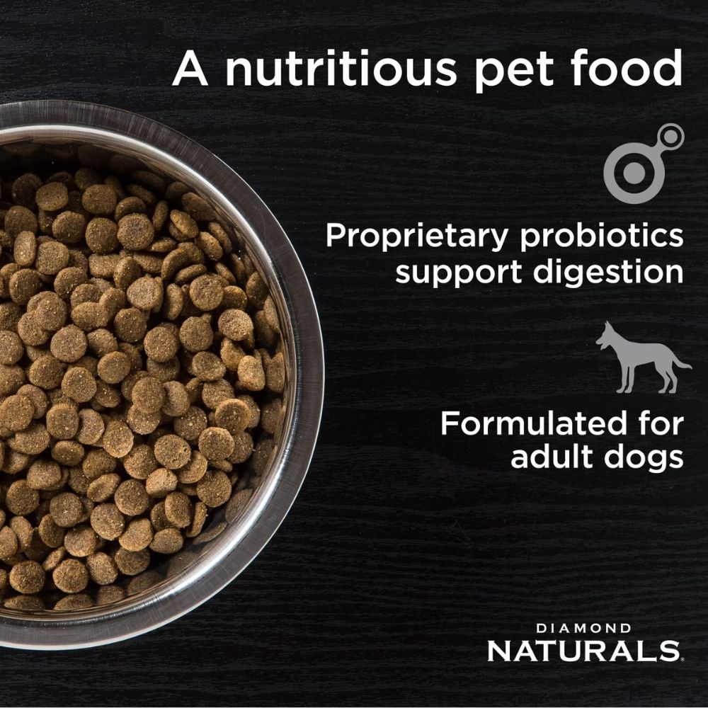 Diamond Naturals Beef Meal & Rice Formula 40# 25/15