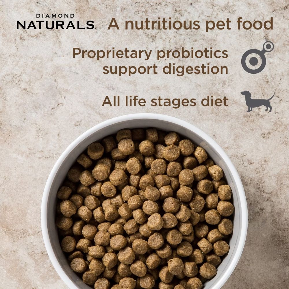 Diamond Naturals Dog Chicken & Rice 40# 26/16