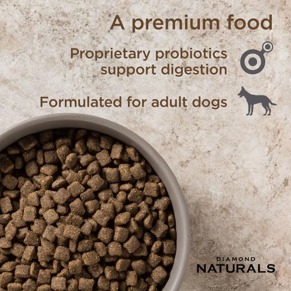Diamond Naturals Lamb & Rice Dog 40# 23/14