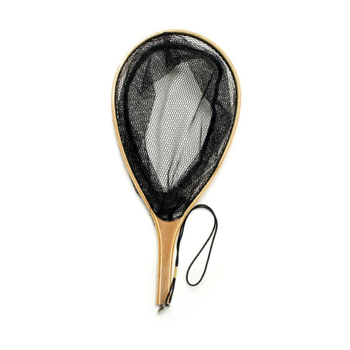 Eagle Claw Wood Trout Net W/Rubberized Netting