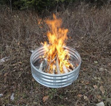 Galvanized Steel Fire Pit Rings & Grates (In-Store Pickup Only)