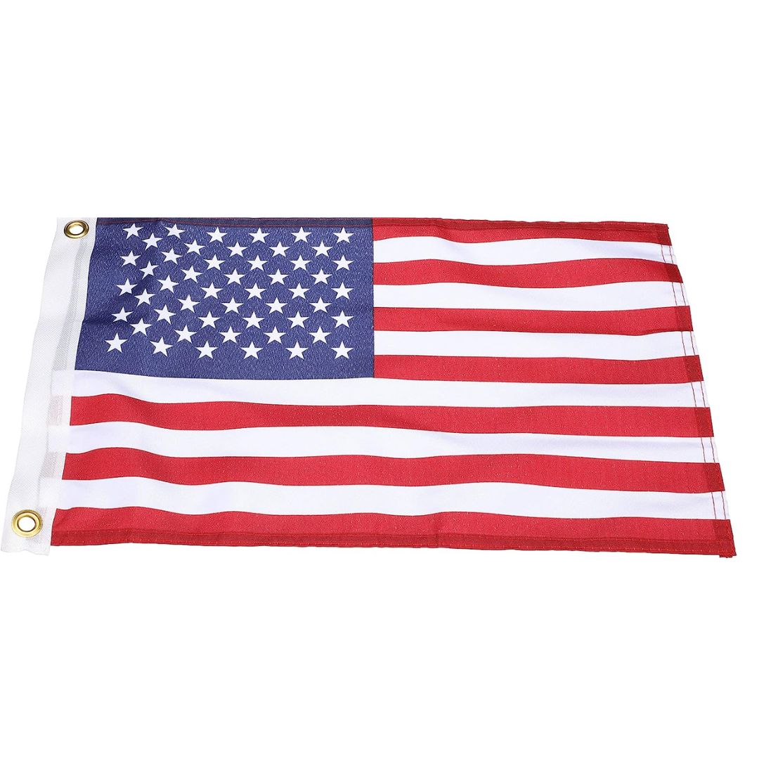 Seachoice 78211 12" x 18" Deluxe Sewn U.S. Flag