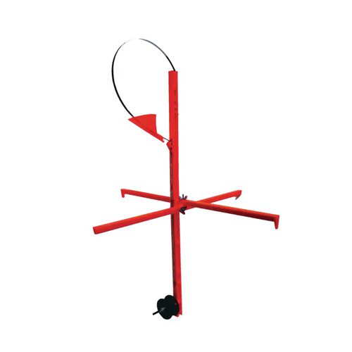 Fisherman Tip-Up 200' Spool With Line & Drag System- Black Frame