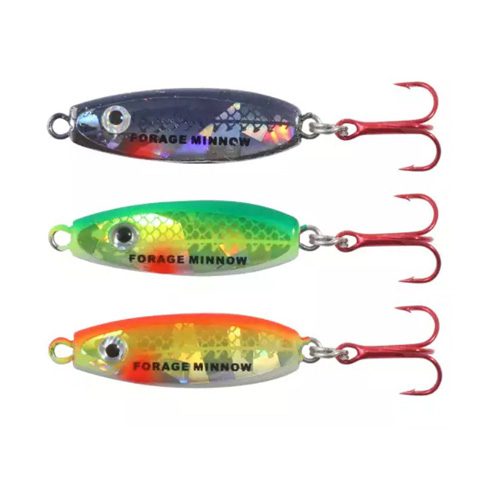 Northland 1/16 OZ Holographic Baitfish Image Forage Minnow 3 Pack