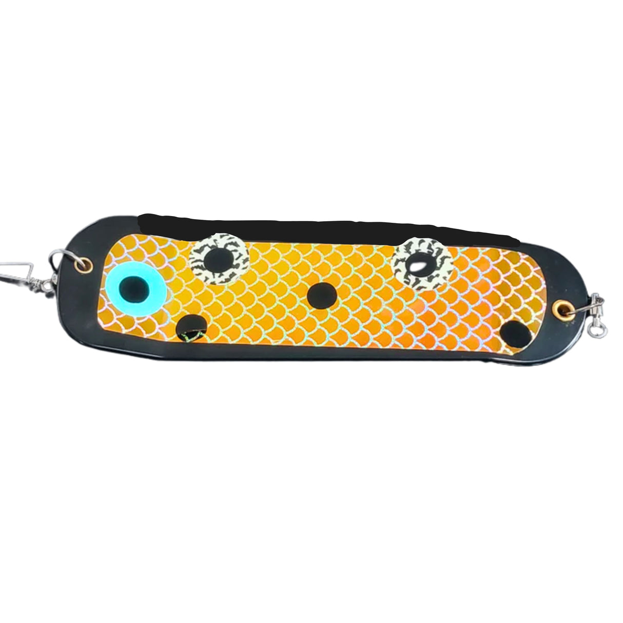 Dual Fin Flasher 8.5" Afro Moo