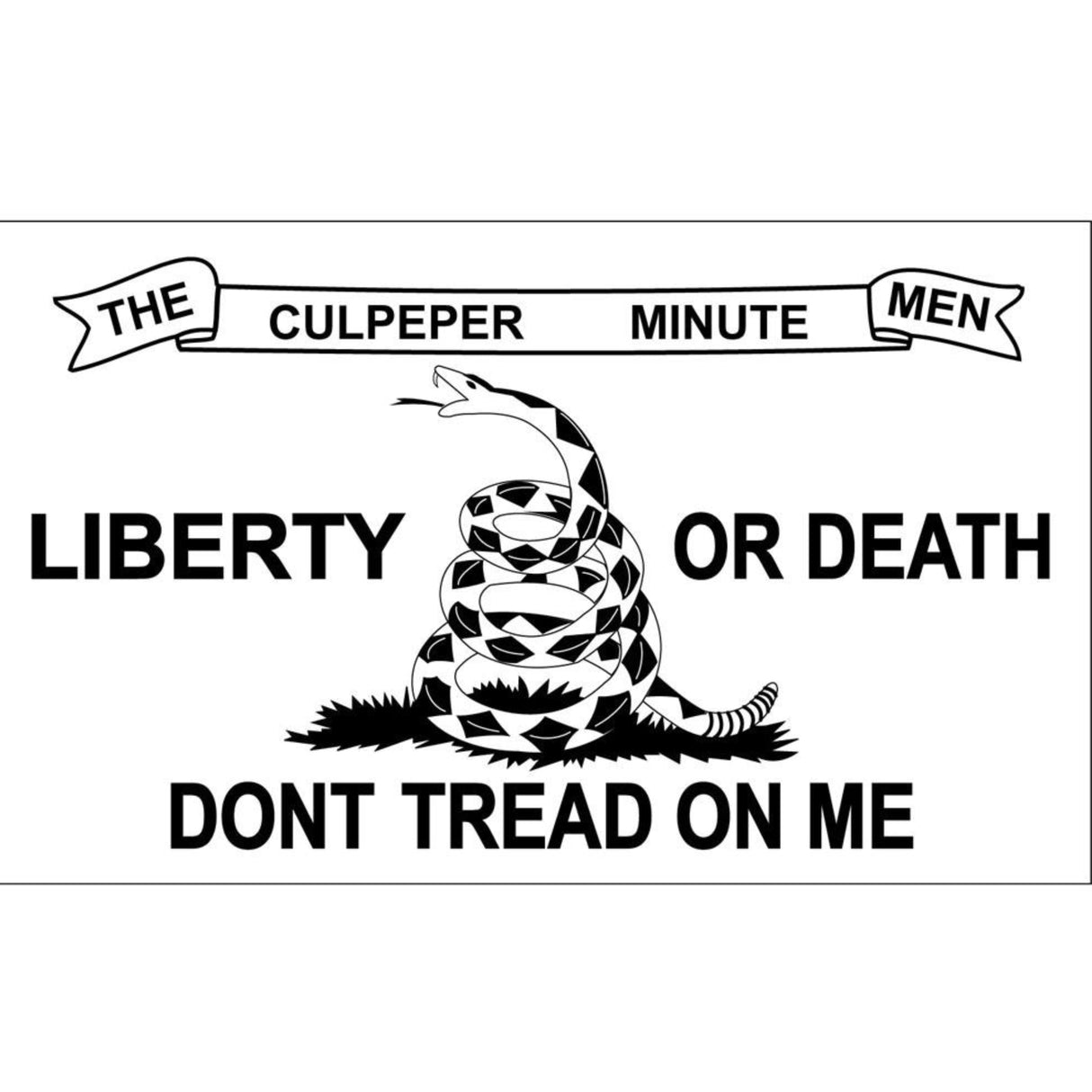 Don't Tread On Me III Flag 3x5ft
