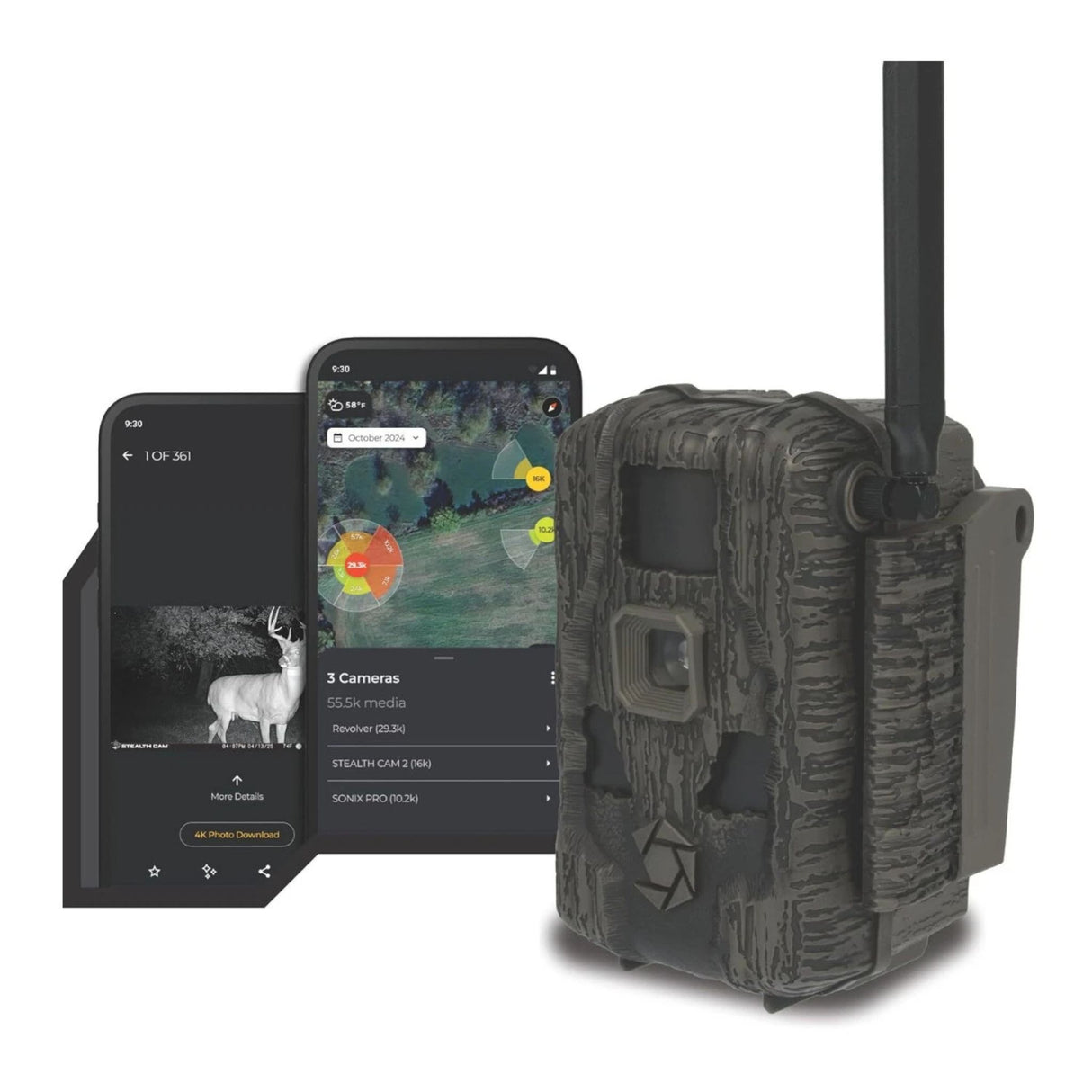 Stealth Cam Fusion MAX 3.0 42MP Cellular Trail Camera (2 pack)