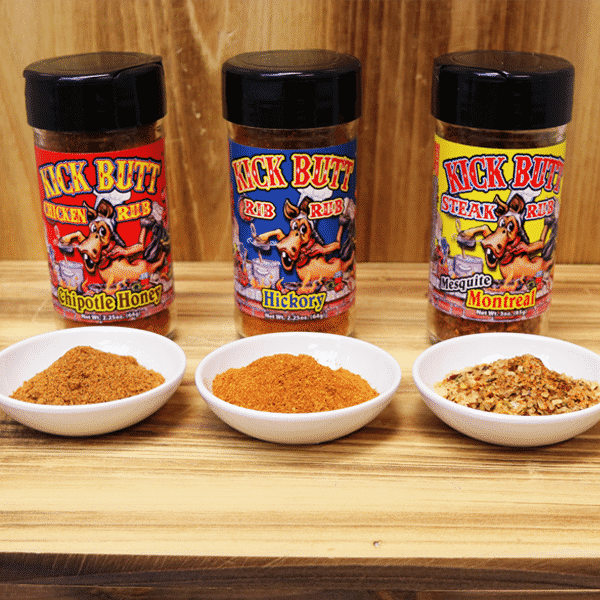 Kick Butt Spice Rub Set - 3pk