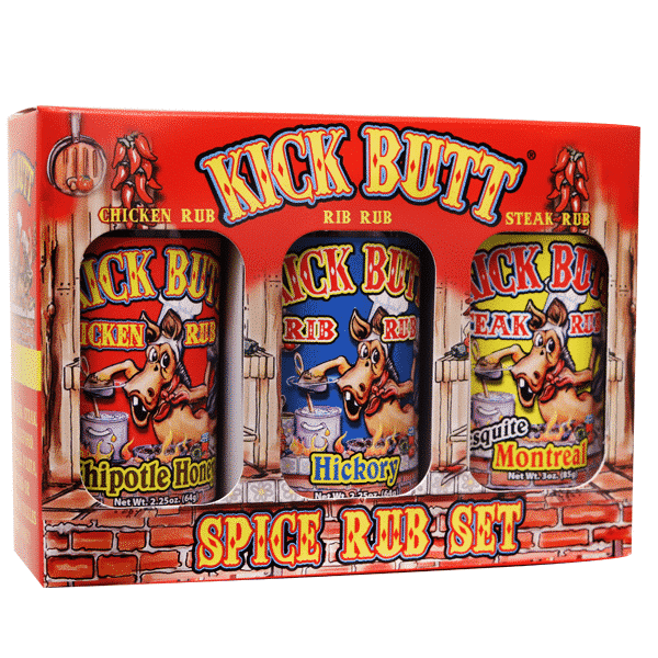 Kick Butt Spice Rub Set - 3pk