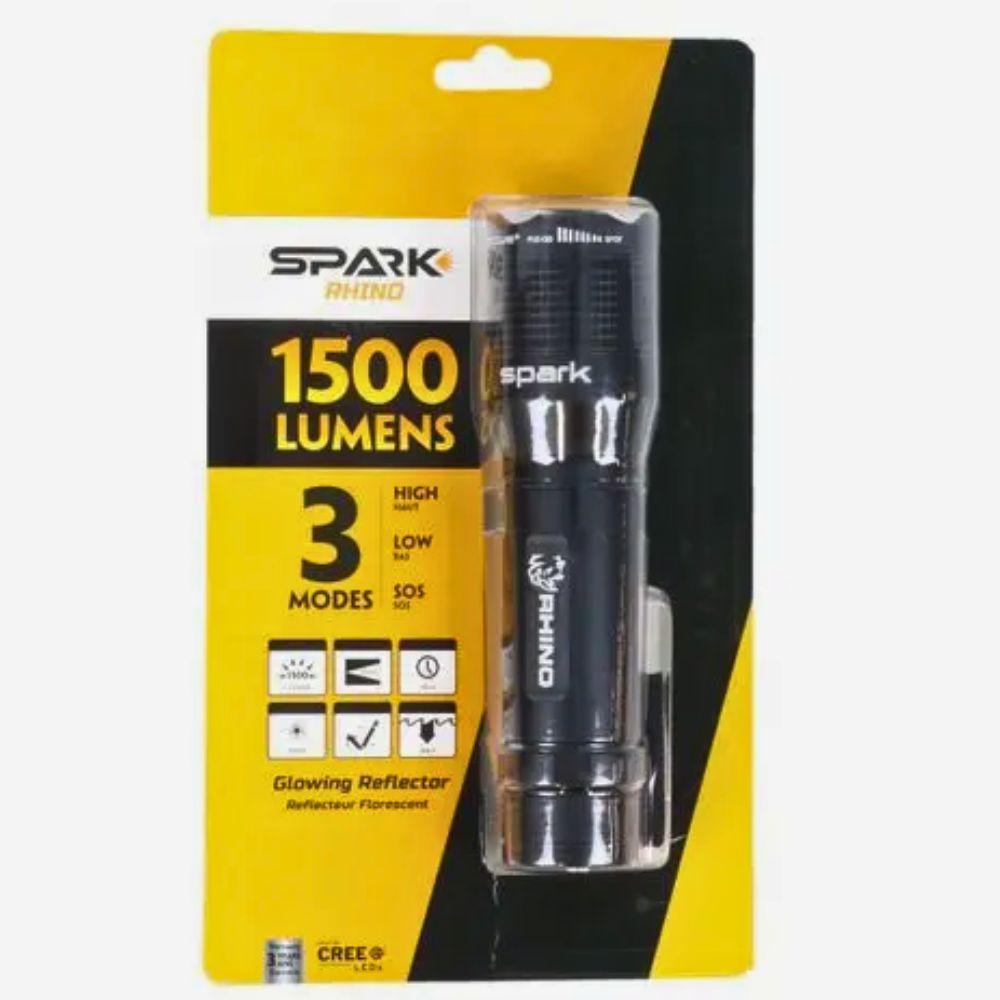 Genesis Spark Rhino 1500 Lumen Flashlight