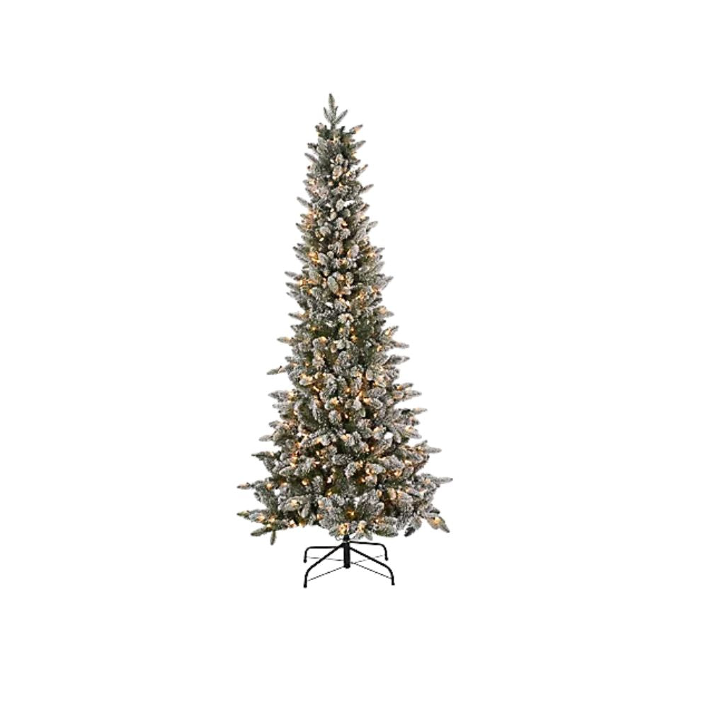 Gerson Lightly Flocked Canyon Fir Artificial Tree 6.5ft 350 UL Clear Lights