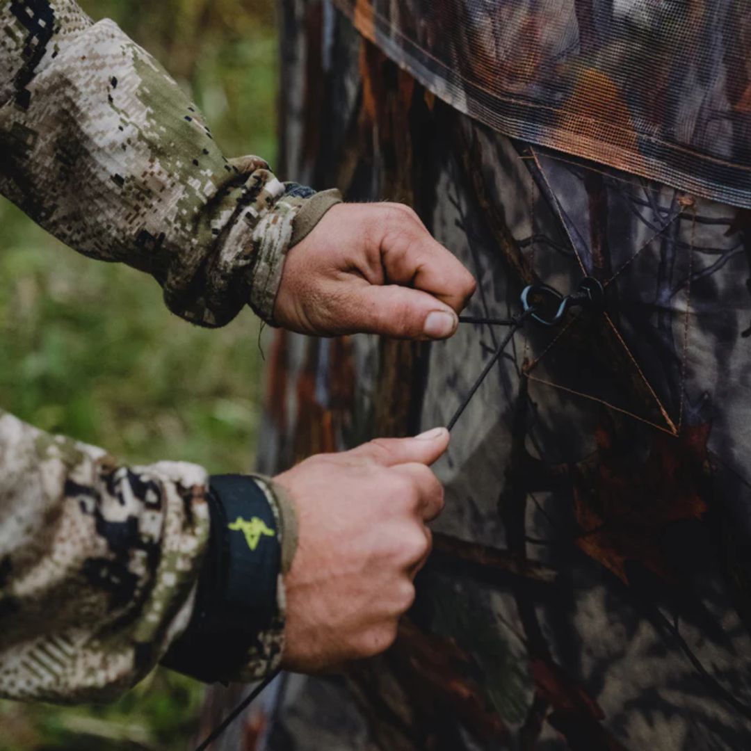 Barronett Grounder 350 Ground Hub Blind Blood Trail Camo