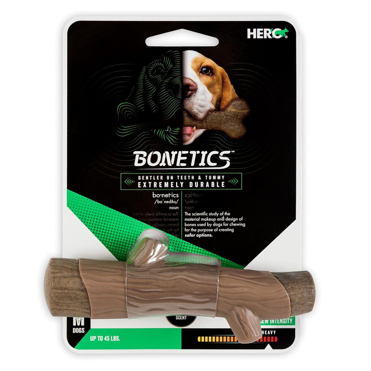 Hero Bonetics Medium Chew Stick, Wood Scent
