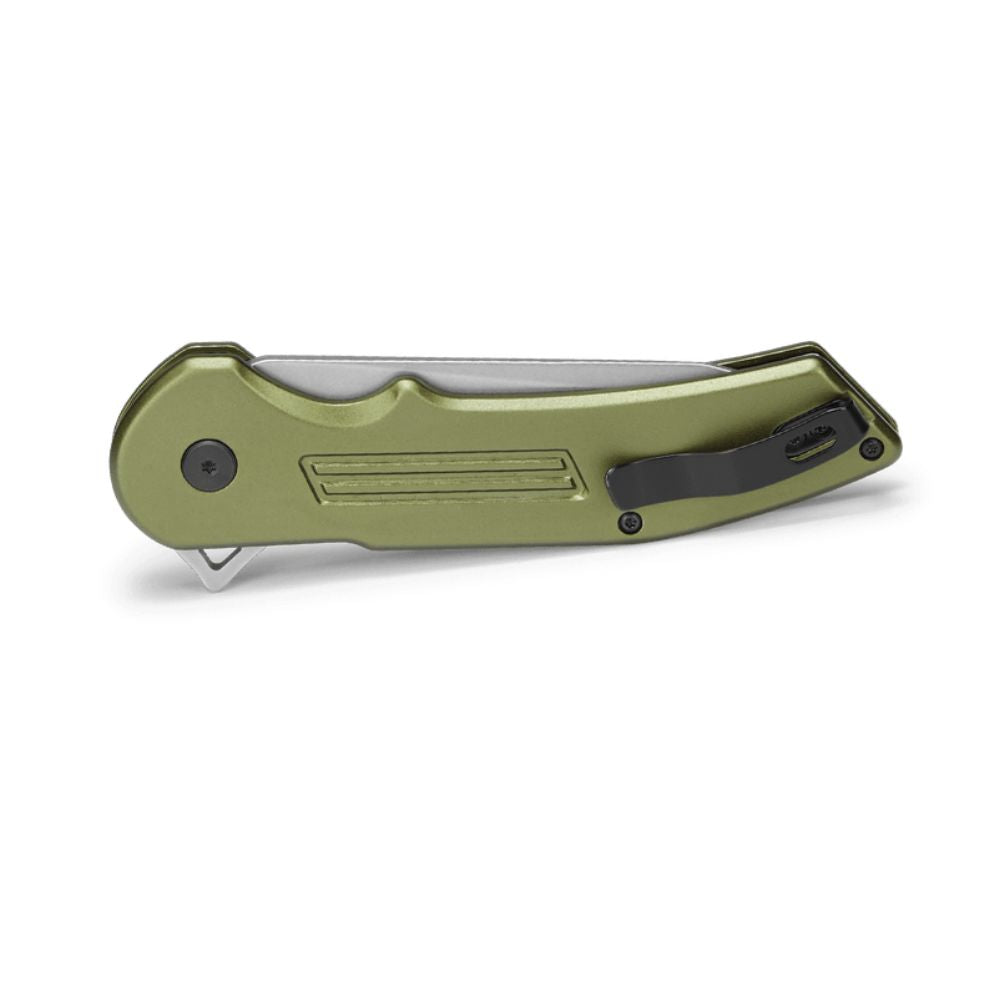Hexam Spring-Assisted Folding Knife Green
