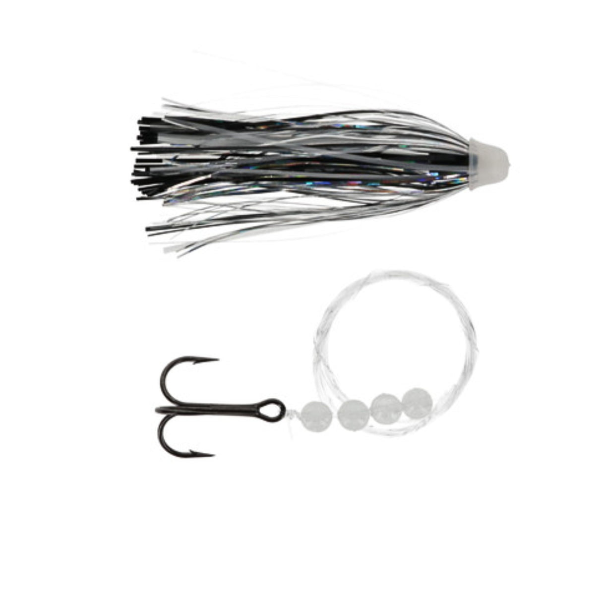 Ice Strong Too Strong Trolling Flies - Darth Vader Glow