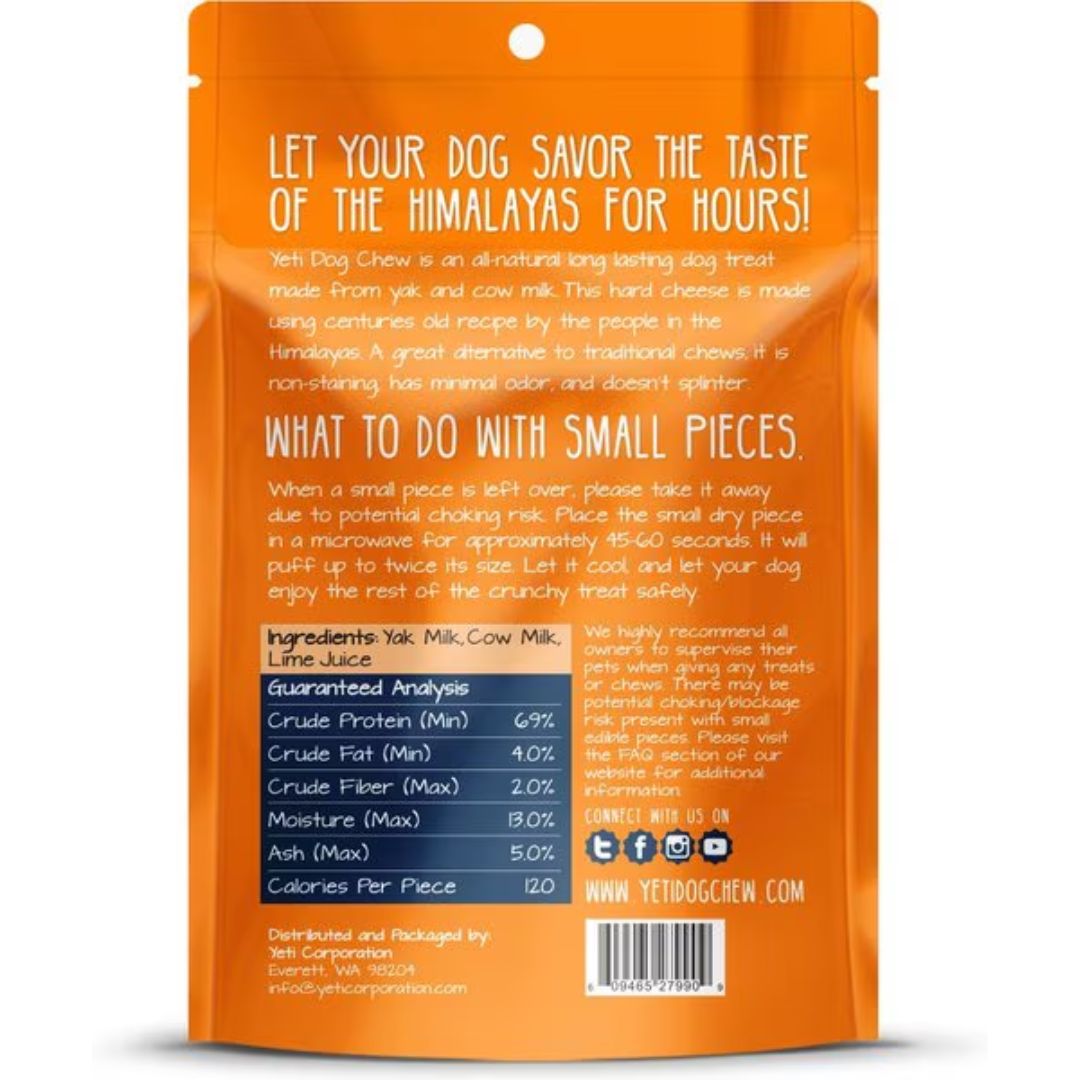 Yeti Pet Dog Medium Chews 2pk 5oz