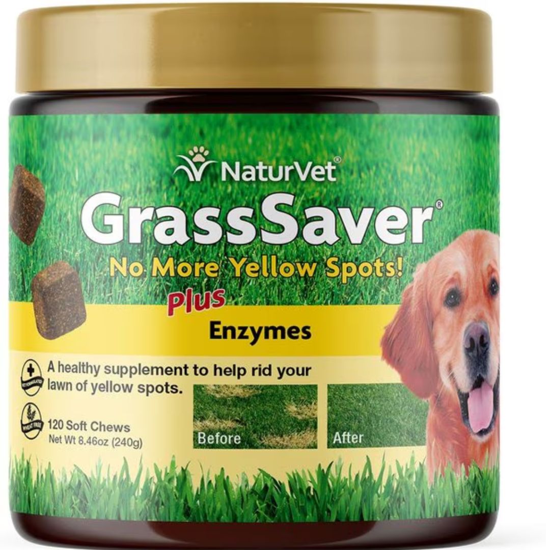 NaturVet GrassSaver Soft Chew - Jar