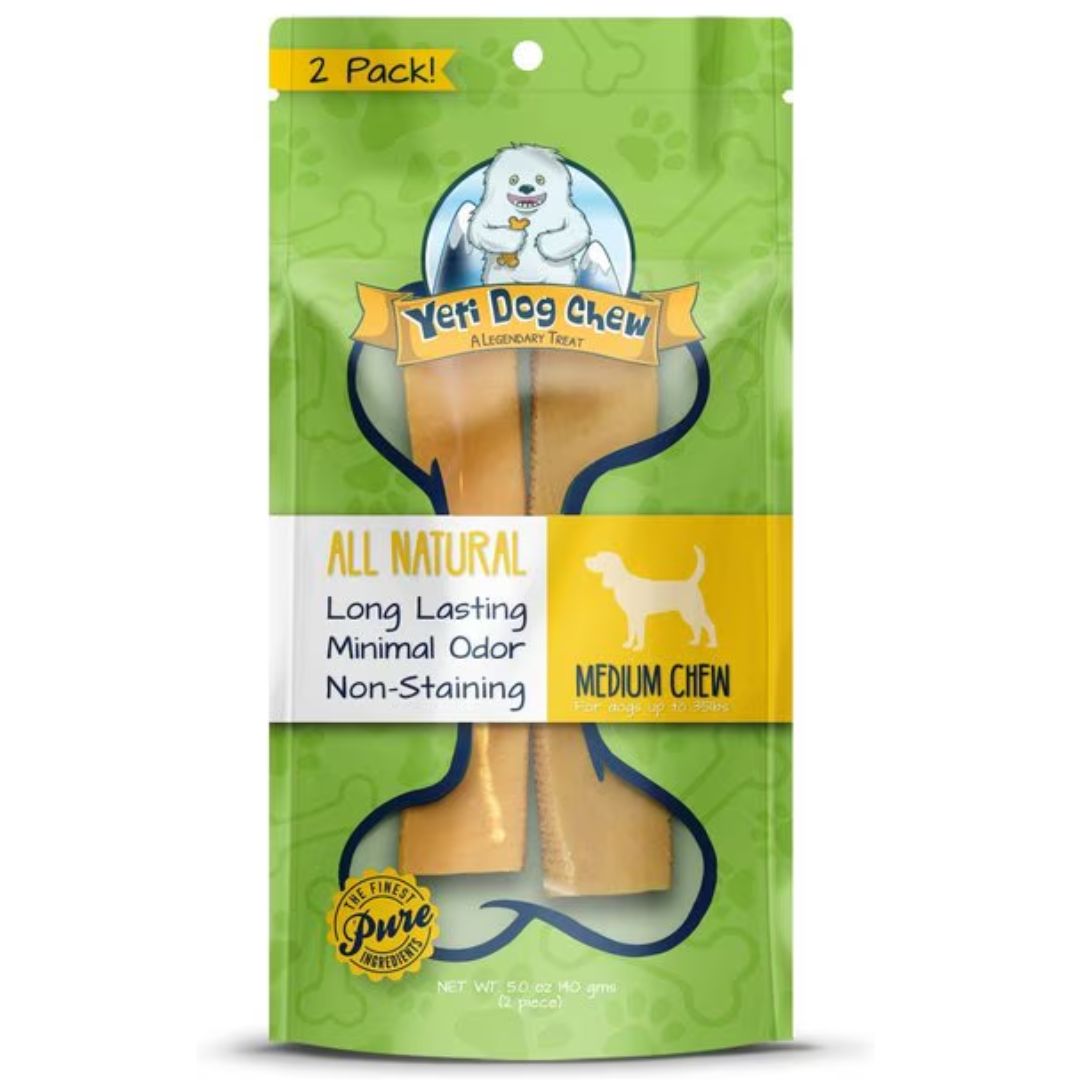 Yeti Pet Dog Medium Chews 2pk 5oz