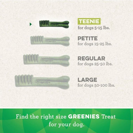 Greenies Mini-Treat Pak Teenie 22ct, 6oz