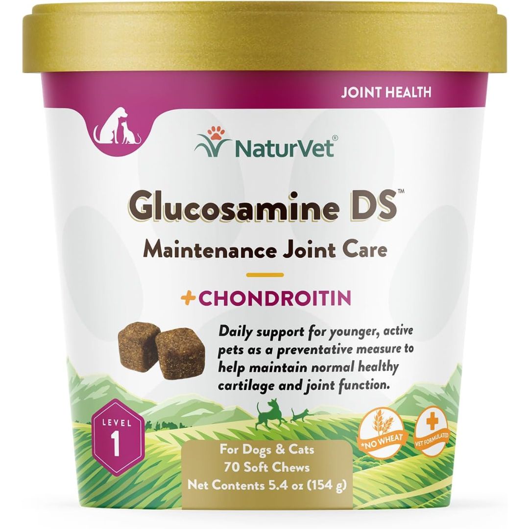 NaturVet Glucosamine DS Level 1 Soft Chew - Cup