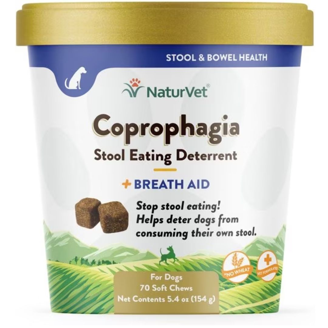 NaturVet Coprophagia Stool Eating Deterrent Soft Chew - Cup