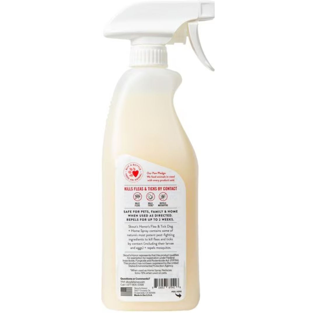 Skout's Honor Flea & Tick Dog & Home Spray 28oz
