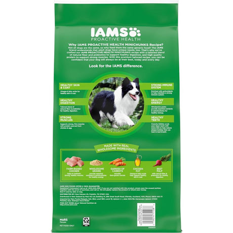 IAMS Proactive Health Minichunks Adult Dry Dog Food 7lb Bag