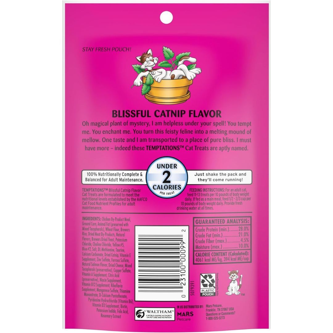 Temptations Blissful Catnip 3oz