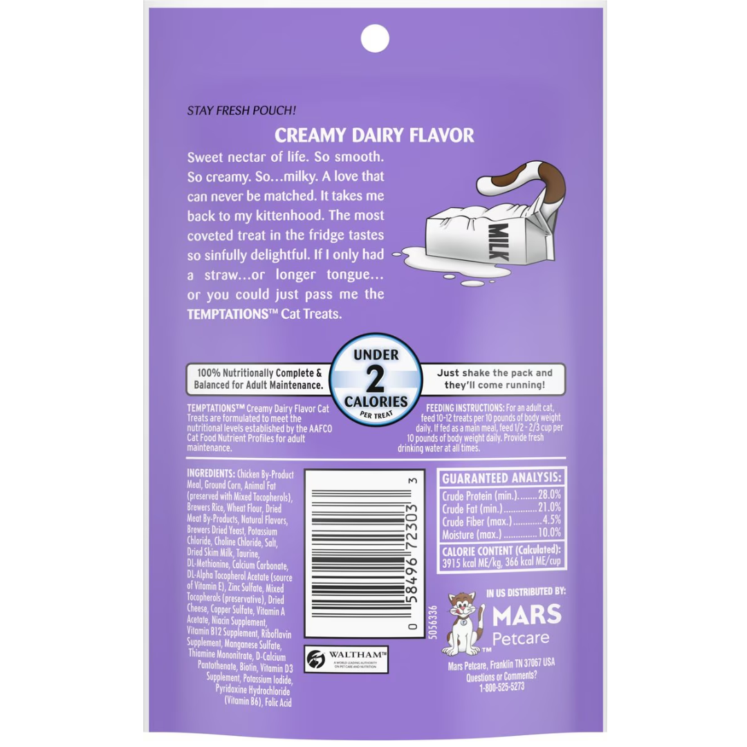 Temptations Creamy Dairy 3oz