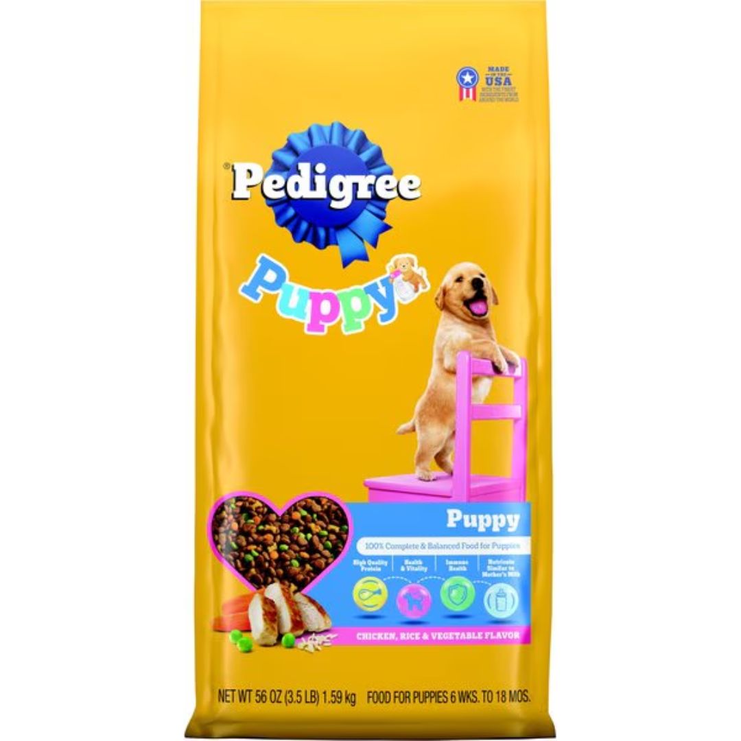 Pedigree Puppy Growth & Protection Chicken & Vegetable Flavor 3.5#