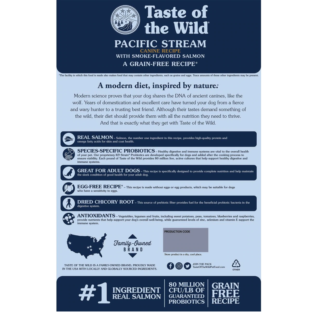 Taste of the Wild High Prairie Canine Venison & Bison 28#