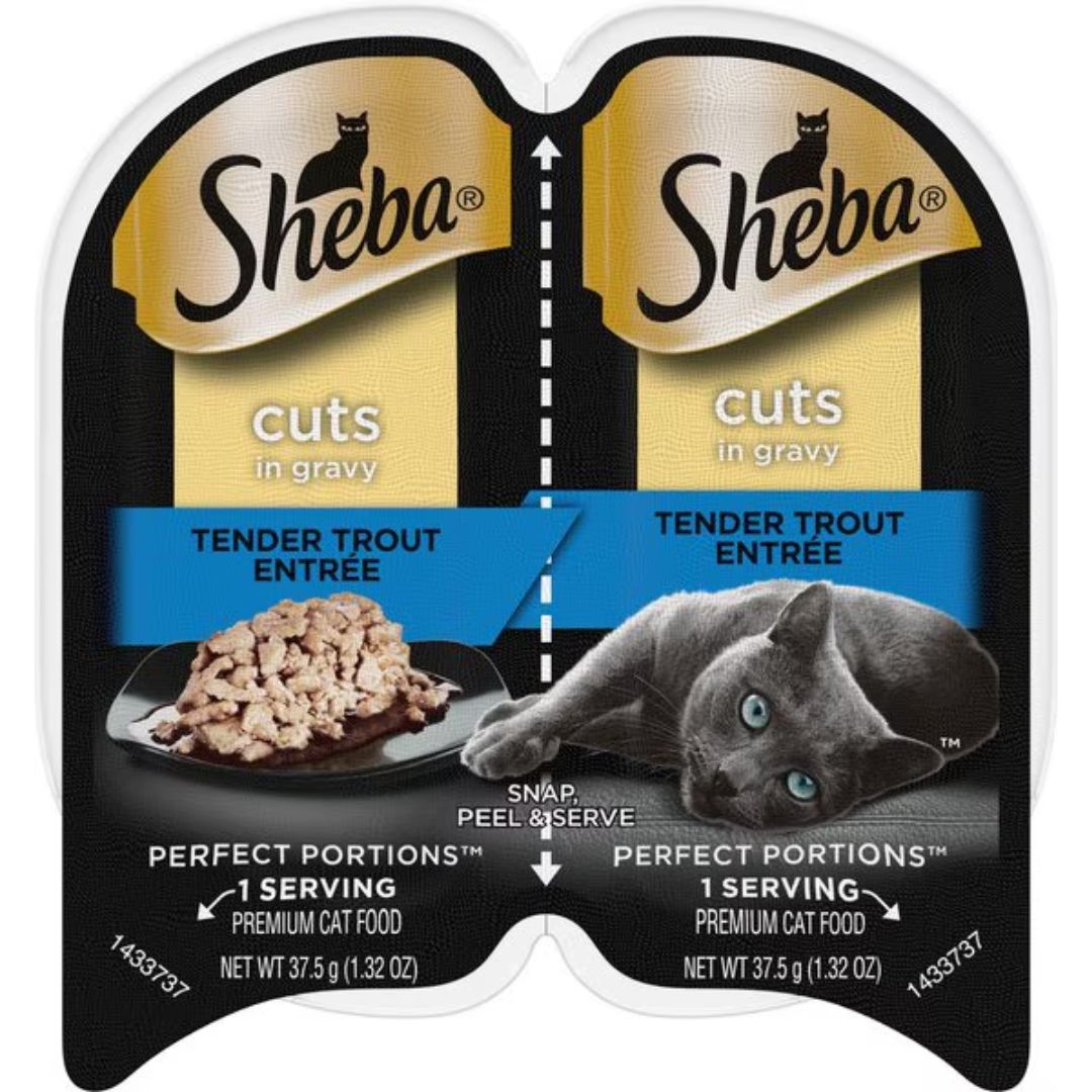 Sheba Perfect Portions Cat Trout Cuts Wet 2.6oz